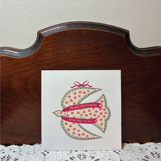 Peace on Earth Mini Art Print 4x4