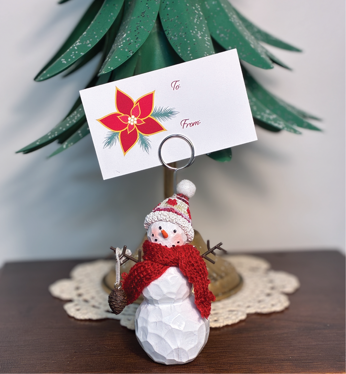 Poinsettia Gift Tags