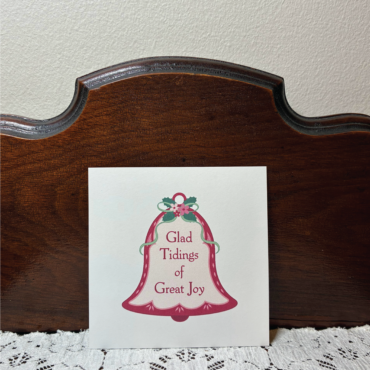 Glad Tidings Mini Art Print 4x4