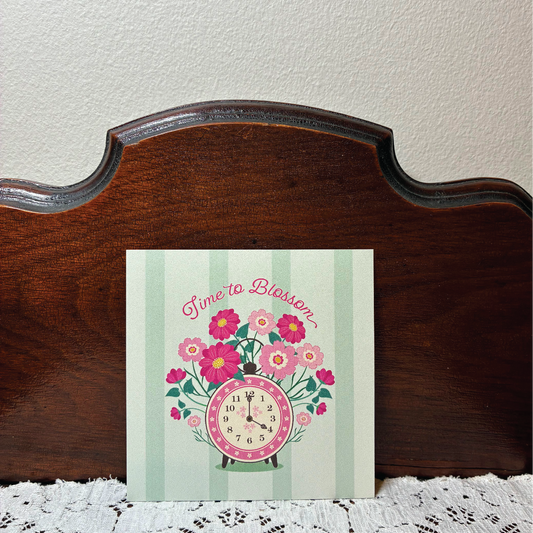 Time to Blossom Mini Art Print 4x4