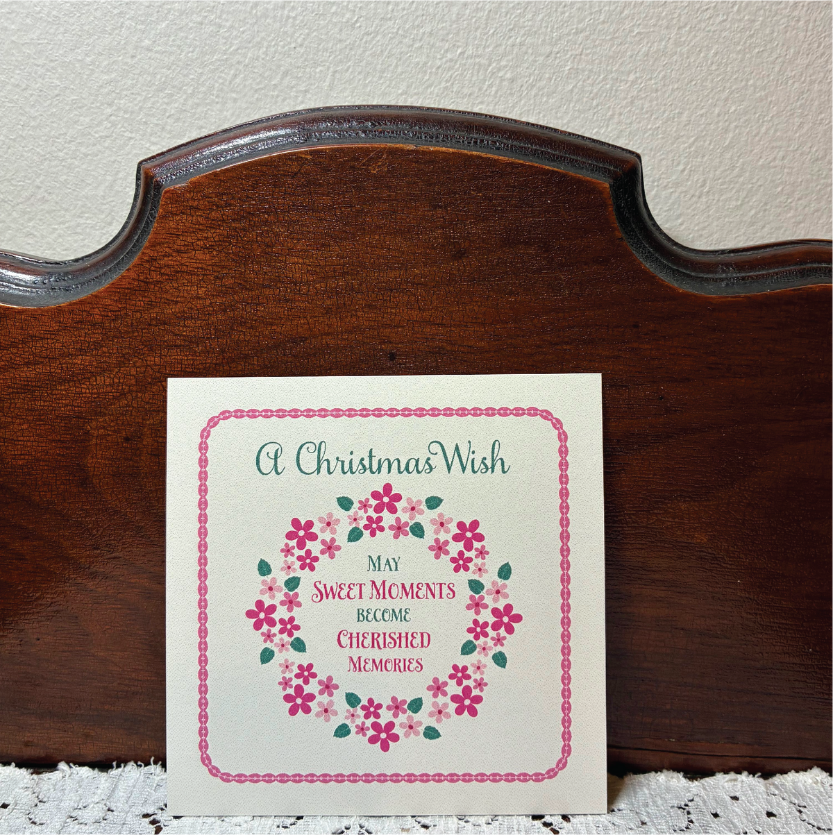 Cherished Christmas Mini Art Print 4x4