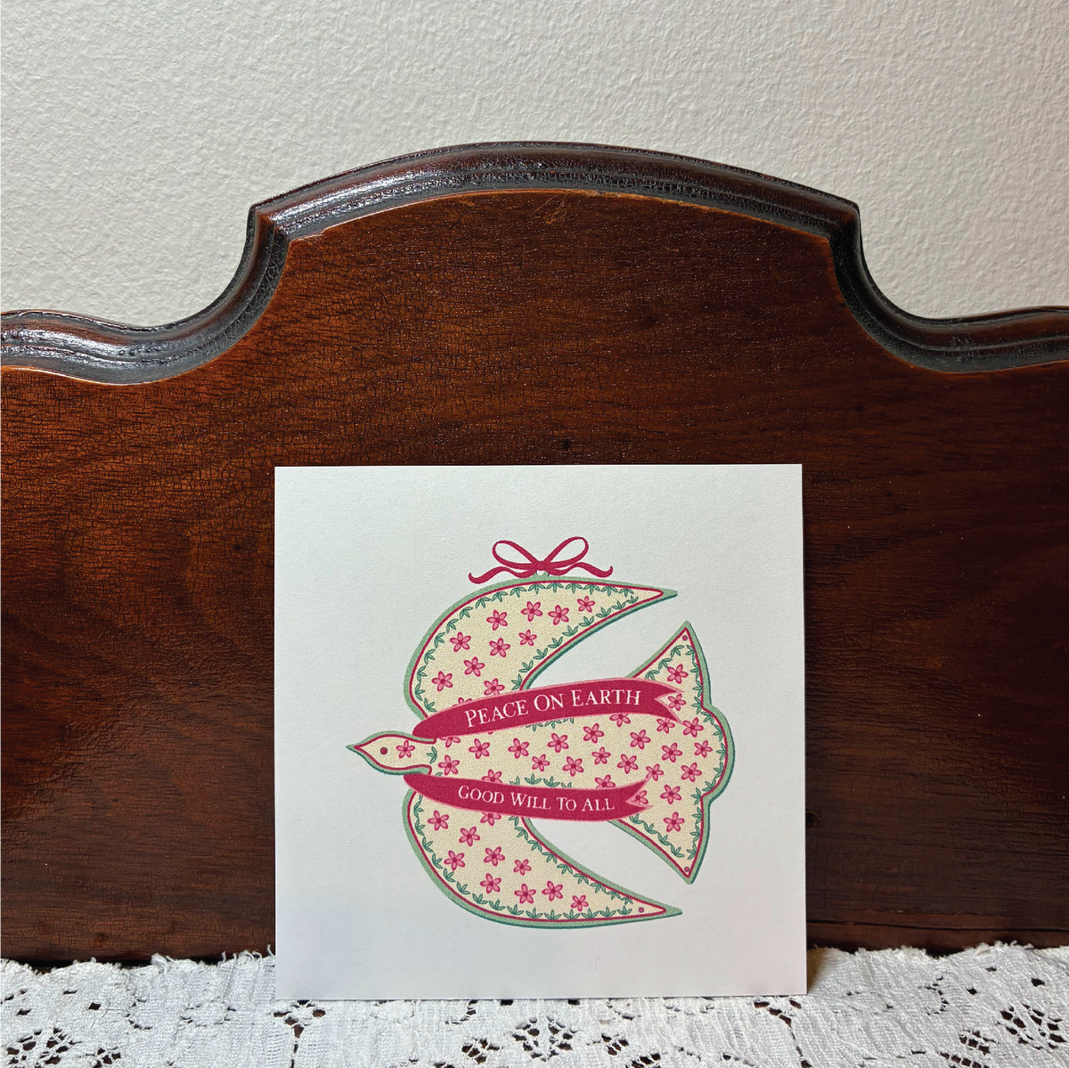 Peace on Earth Mini Art Print 4x4