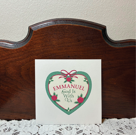 Emmanuel Mini Art Print 4x4