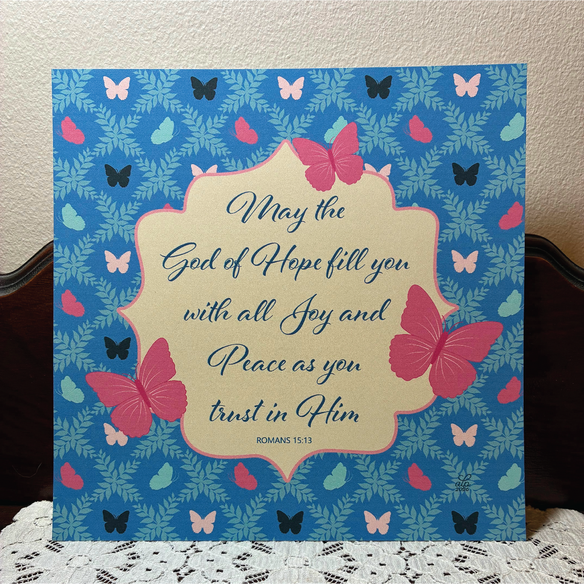 God of Hope Art Print