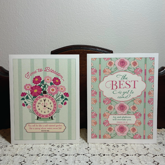 Words of Hope Blank Note Card Set