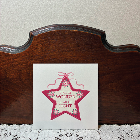 Star of Wonder Mini Art Print 4x4